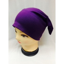 Bonnet tube long - violet