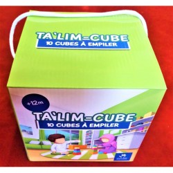 TA'LIM-CUBE - 10 Cubes à Empiler - Apprendre sa religion et l'Arabe - MUSLIMKID