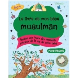 Le livre de mon bébé musulman (bleu pour garçons)