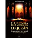114 Conseils Pour Mémoriser Le Qur'an
